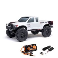 Axial  1/24 SCX24 Base Camp 4x4 Rock Crawler Brushed RTR - white