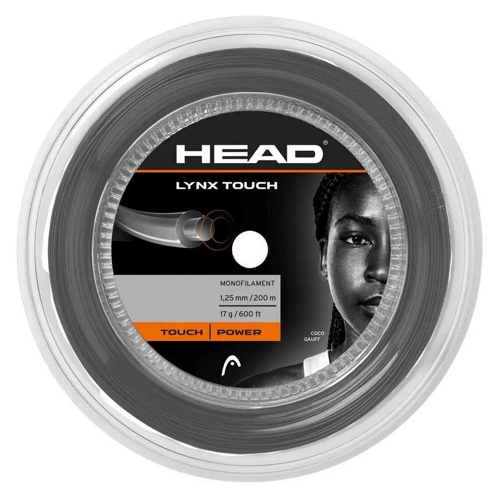 Head Lynx Touch 17g/1.25mm Black - Stringing Service