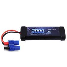 Gens Ace NiMh 3000mAh 7.2V with EC3.