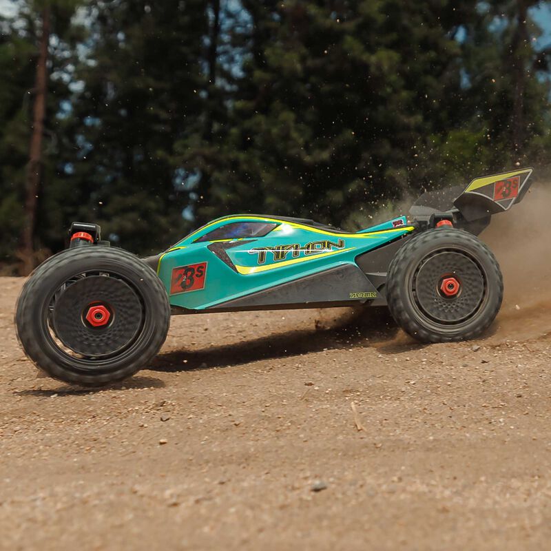 Arrma 1/8 Typhon223S BLX Brushless 4x4 Buggy, RTR with DSC, Green