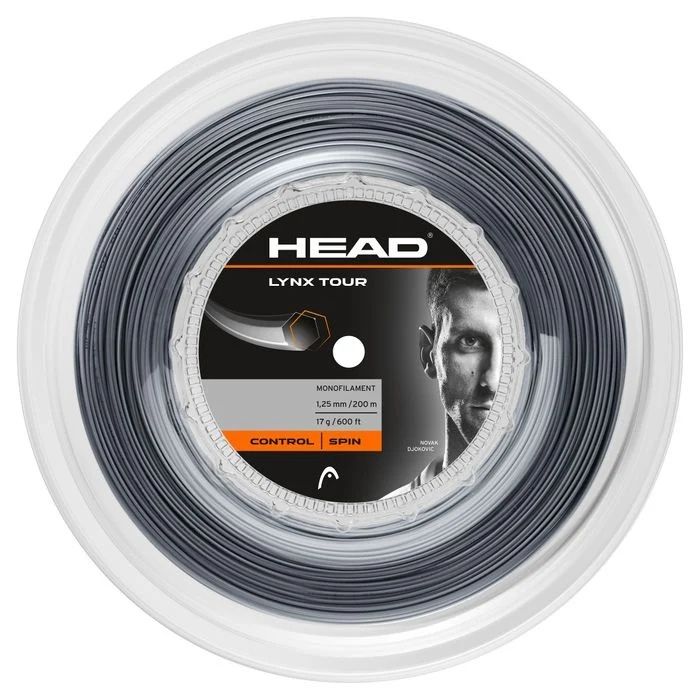 Head Lynx Tour 17g/1.25mm Black - Stringing Service