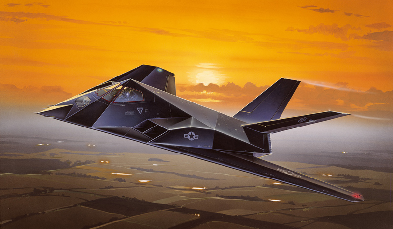 Italeri 1:72 Lockhead Martin F-117 Nighthawk