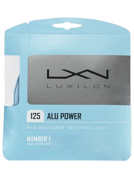 Luxilon Alu Power 16L/1.25mm Silver - Single Packet