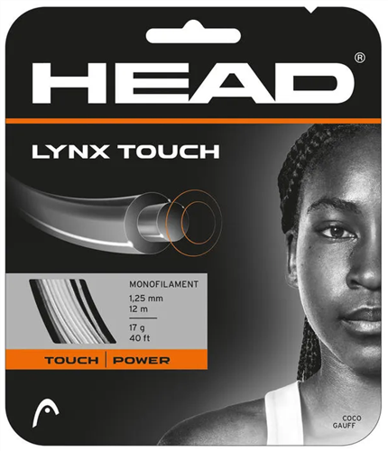 Head Lynx Touch 17g/1.25mm Black Translucent - Single Packet