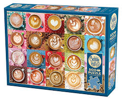 Cobble Hill  Love you a Latte  500 pcs Compact