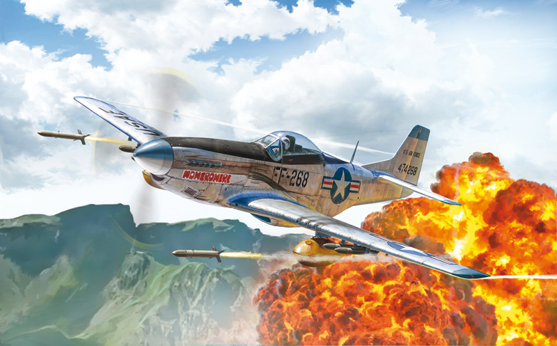 Italeri 1:72 North American F-51D Mustang