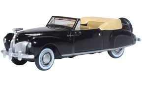 Oxford 1:87  1941 Lincoln Continental black