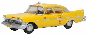 Oxford 1:87  1959 Plymouth Belvedere Sedan yellow