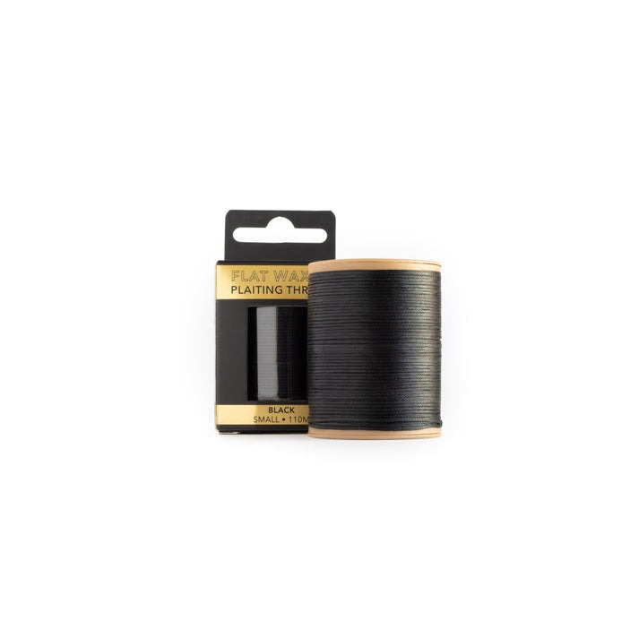 Hairy Pony Waxed Plaiting Thread - Black