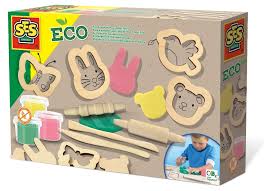 SES ECO Dough with Wooden Tools