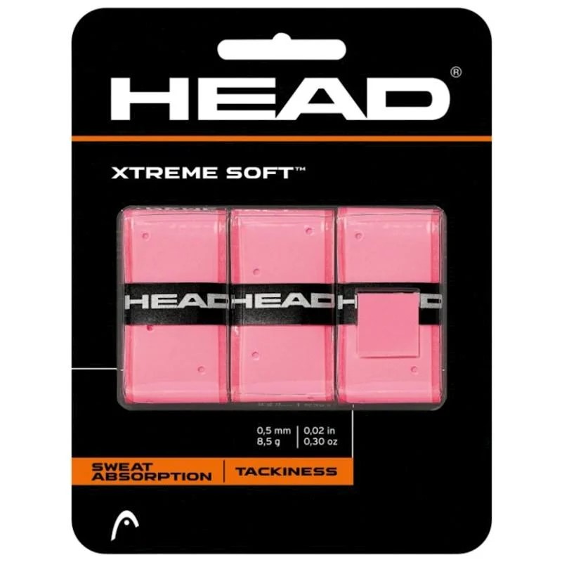 Head Xtreme Soft Overgrip - 3 Pack Pink