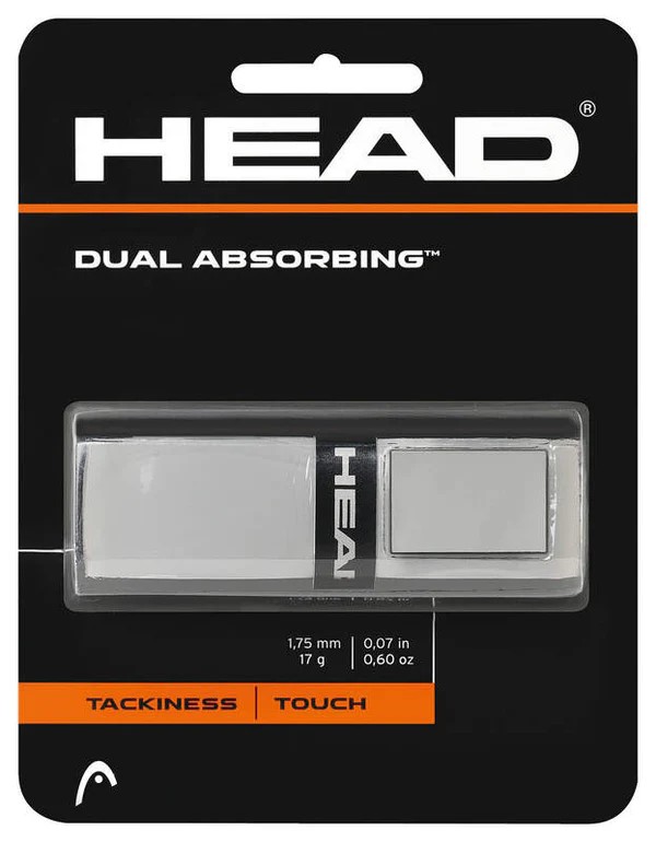 Head Dual Absorbing Grip - Grey