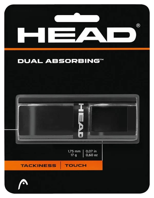 Head Dual Absorbing Grip - Black