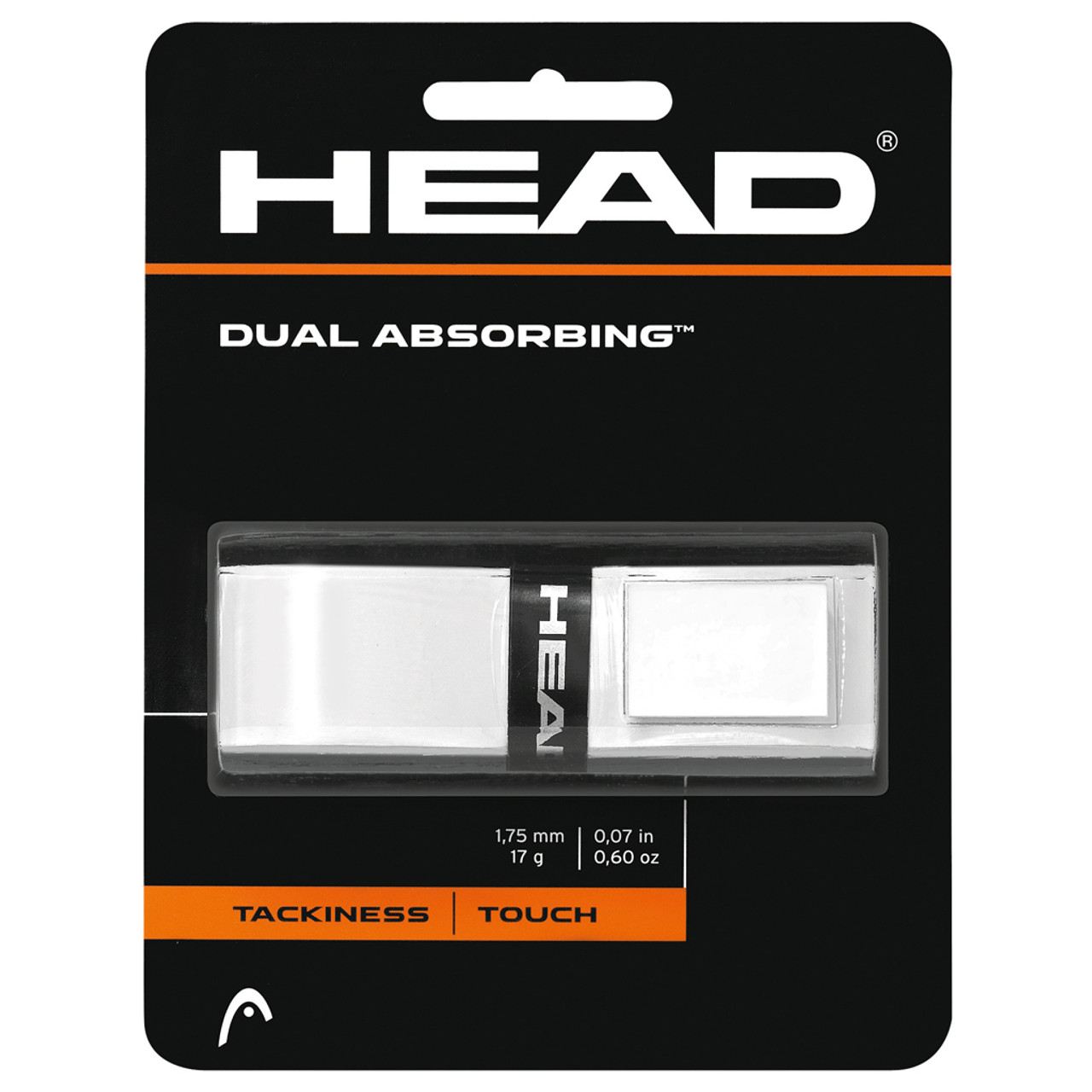 Head Dual Absorbing Grip - White