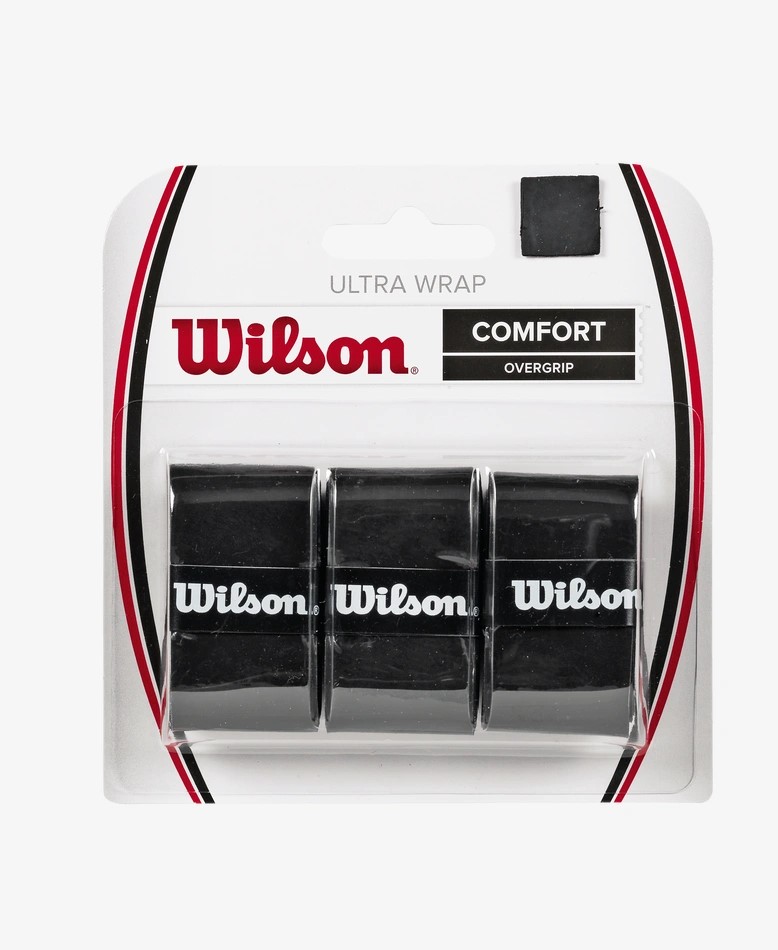 Wilson Pro Comfort Overgrip - 3 Pack Black