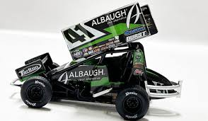 Acme 1:50  #41 Albaugh/MVT Sprint Car Carson MACEDO 2024