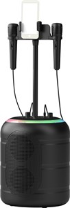 Aiwa Karaoke Speaker with Telescopic Pole and Microphones - Save $85 !