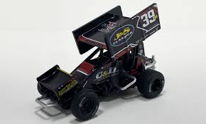 Acme 1:50  #39M  2024 C & D  Rigging  Sprint Car Anthony Macri