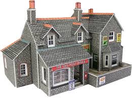 Metcalfe N Scale PN154 Village Shop & Cafe