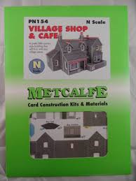 Metcalfe N Scale PN154 Village Shop & Cafe