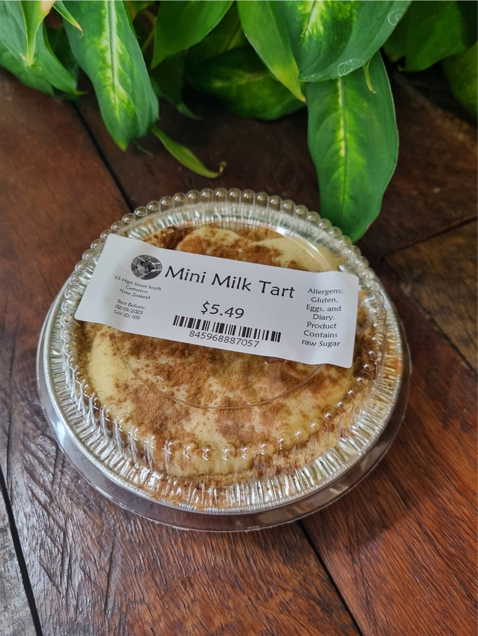 Milk Tart - Mini