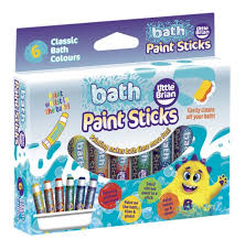 Little Brian Bath Paint Sticks