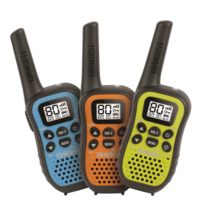 Uniden UHF H/Held Triple Colour PK