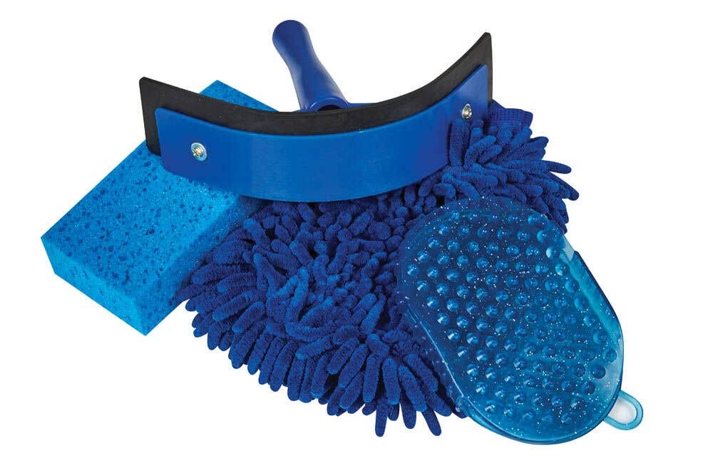 Roma Wash Kit - 4-Piece Blue