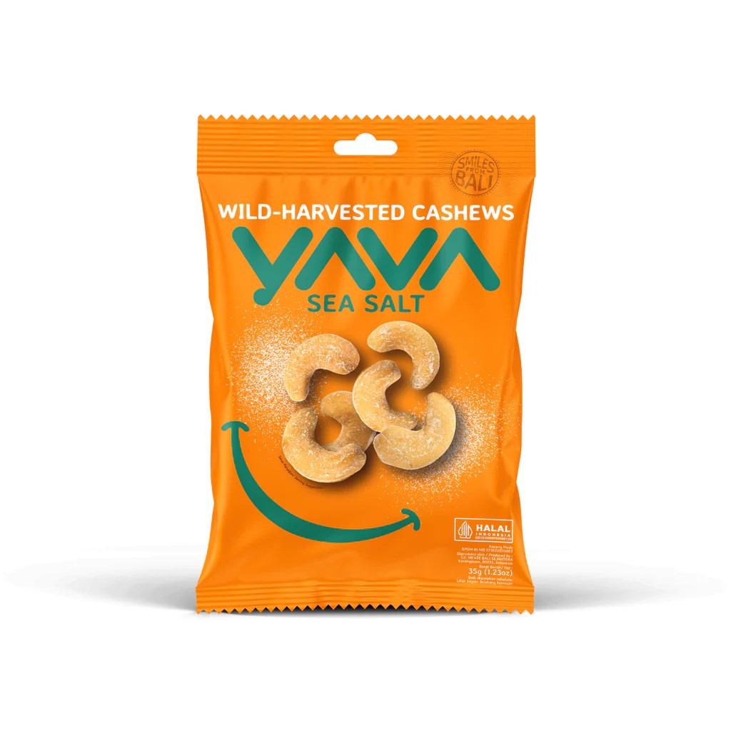 Yava Sea Salt Cashews 35g