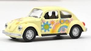 Norev 1:67 VW Beetle 1303 1973 Peace and Love