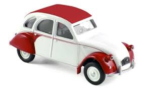 Norev 1:64 Citroen 2CV Dolly  1986 red/white