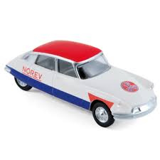 Norev 1:58 Citroen DS 19 1958 Cycliste blue/white red