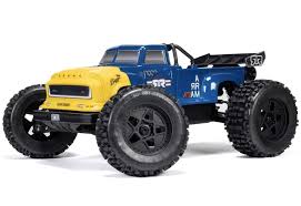 Arrma 1/8 Notorious 6S V6 4X4 BLX Brushless Stunt Truck -  BLUE