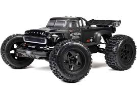 Arrma 1/8 Notorious 6S V6 4X4 BLX Brushless Stunt Truck -  BLACK