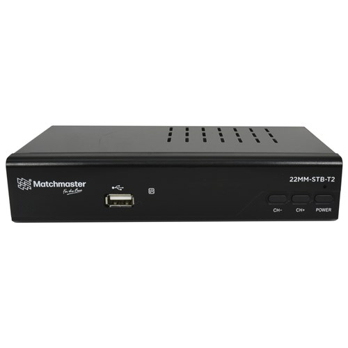 Matchmaster TUNER DVB-T HD 1080P 240V+12V COMPATIBLE