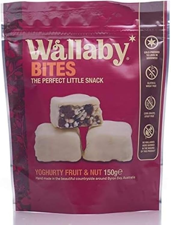 Wallaby Bites 150gm Yogurt Fruit & Nut