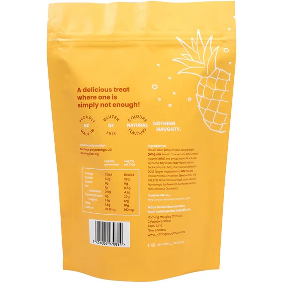 Whey Protien Bites Pineapple