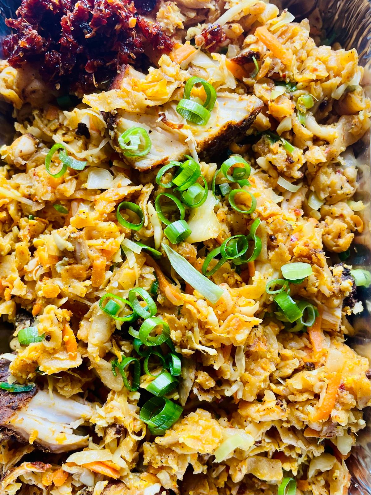 Roast Chicken Kottu - Regular