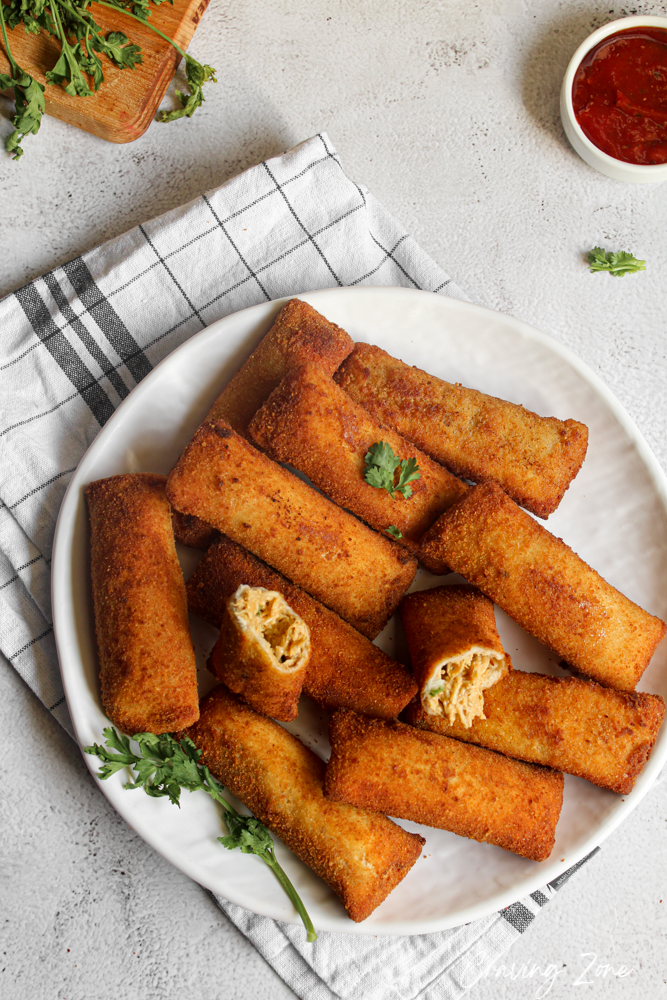 Chicken Crumbed Roll