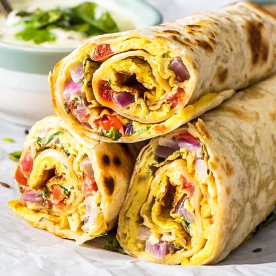Paratha Roll - Omelette