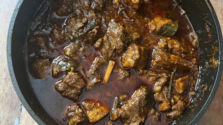 Black Pepper Pork Curry