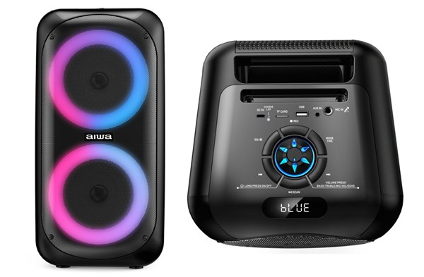 AIWA Bluetooth Party Speaker with Karaoke 60W Rechargeable