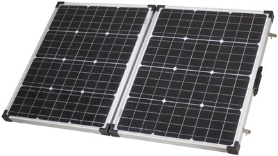 SOLAR PNL 12V 110W MONO FOLDING W/CHGR - SAVE $60