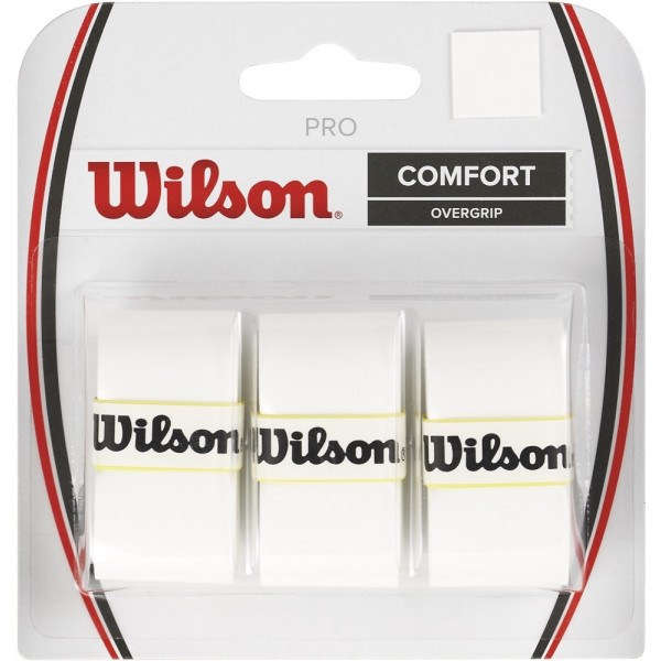 Wilson Pro Comfort Overgrip - 3 Pack White