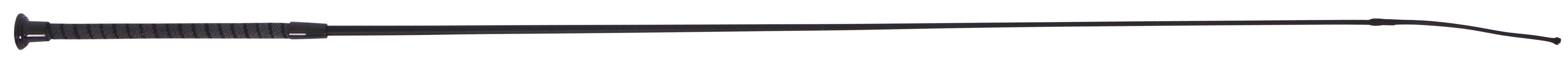 Flair Dressage Whip Sure Grip 100cm - Black