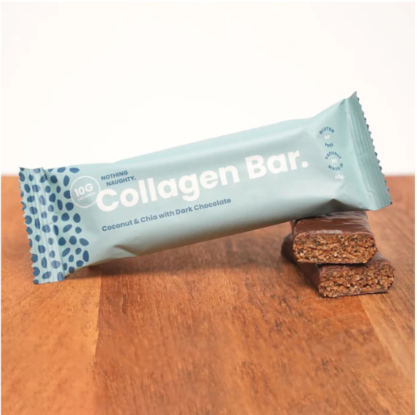 Collagen Bars - Coconut & Chia Dark Chocolate