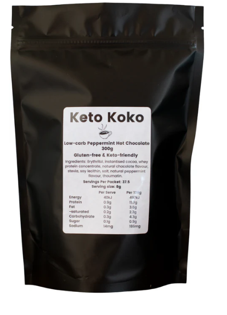 Keto Koko Peppermint Hot Chocolate NN
