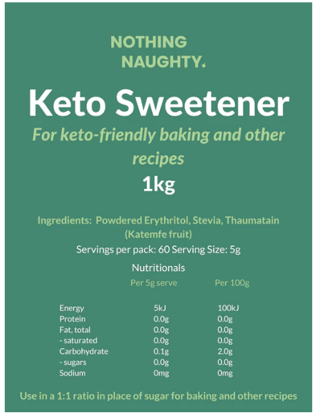 Keto Sweetener 1KG