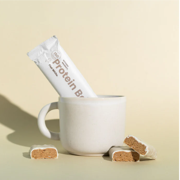 Nothing Naughty Protein Bar - Flat White