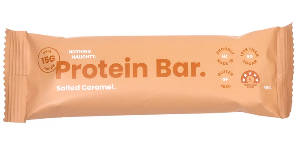 Nothing Naughty Protein Bar - Salted Caramel